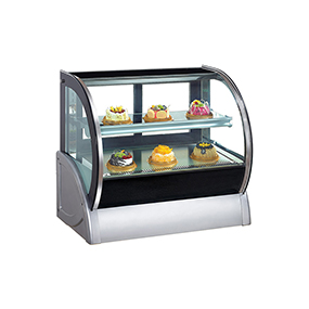 Commercial Glass Table Top Cake Display Refrigerator for Bakery